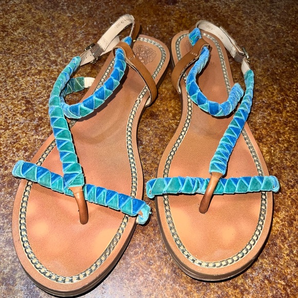 Vince Camuto Blue Strappy Sandals for Women - Picture 3 of 4